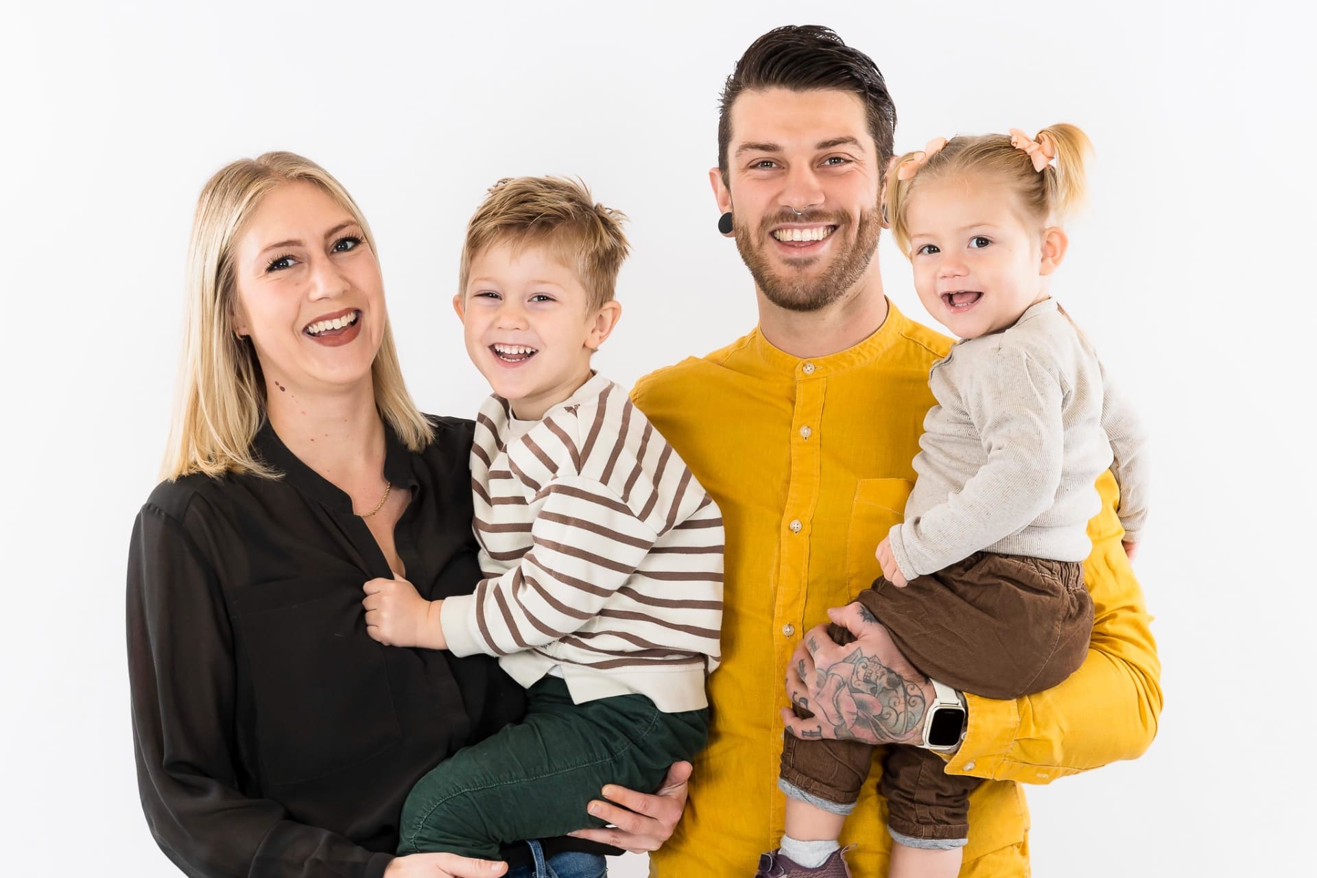 Hvad skal vi have på til familiebilleder? Komplet stilguide