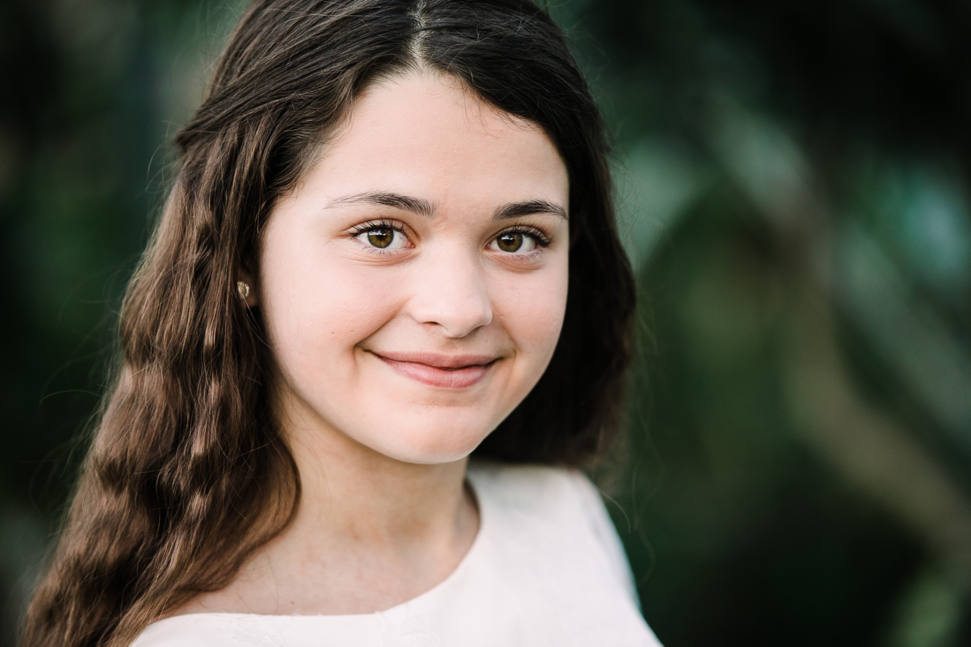 Konfirmand close-up portræt